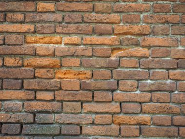 Sanayi tipi kırmızı tuğla duvar arka plan olarak kullanışlı