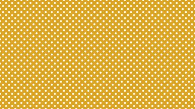 white polka dots pattern over goldenrod useful as a background