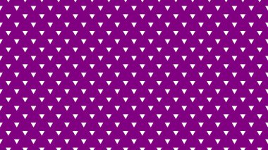 white colour triangles pattern over purple useful as a background