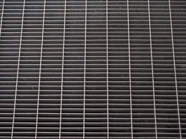 Endüstriyel stil gri çelik ızgara dokusu arka plan olarak kullanışlı