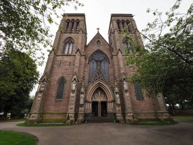 Inverness, İngiltere 'deki Saint Andrew Katedrali Kilisesi