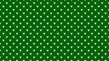 white colour triangles pattern over dark green useful as a background