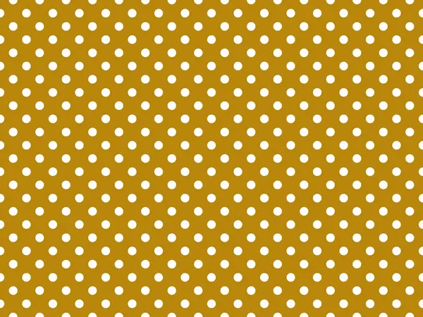 stock image white polka dots pattern over dark goldenrod useful as a background