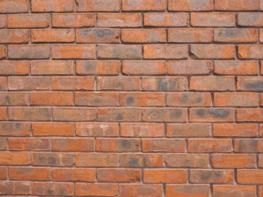 industrial style red brick wall useful as a background