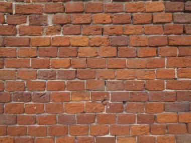 industrial style red brick wall useful as a background