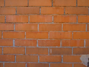 Sanayi tipi kırmızı tuğla duvar arka plan olarak kullanışlı