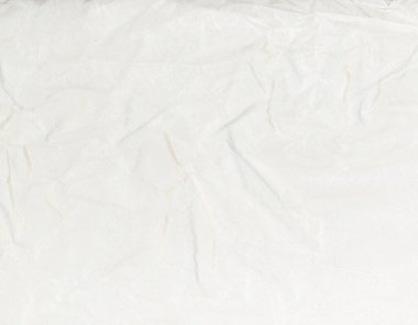 Arkaplan olarak kullanışlı beyaz buruşuk kağıt dokusu sanayi tarzı