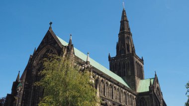 Glasgow Katedrali aka yüksek Kirk veya St Kentigern veya St Mungo Glasgow, İngiltere