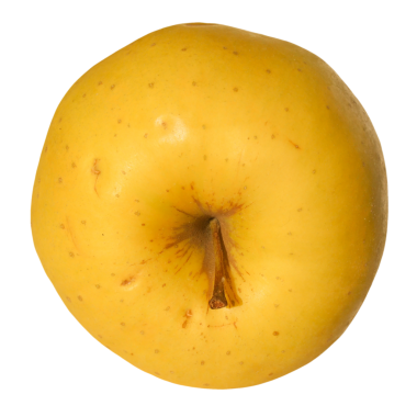 Sarı elma şeffaf arkaplan PNG üzerinde izole