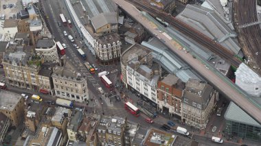 Londra şehrinin hava manzarası, İngiltere