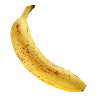 muz meyvesi şeffaf arkaplan üzerinde izole PNG