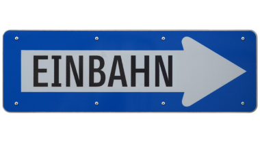 Einbahn Çevirisi Bir yön trafik işareti Şeffaf arkaplan PNG, sağ ok üzerinde izole