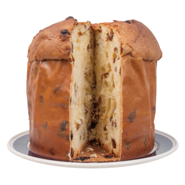 panettone ekmeği şeffaf arkaplan PNG üzerinde izole