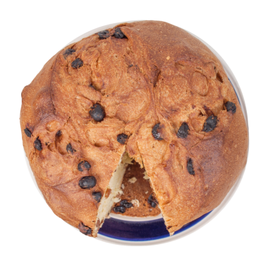 panettone ekmeği şeffaf arkaplan PNG üzerinde izole