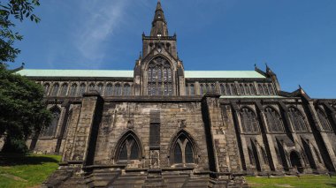 Glasgow Katedrali aka yüksek Kirk veya St Kentigern veya St Mungo Glasgow, İngiltere