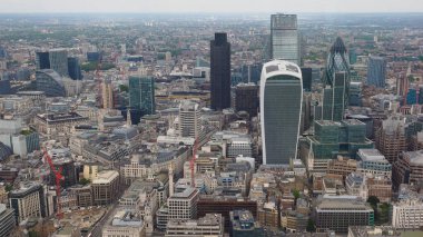 Londra şehrinin hava manzarası, İngiltere