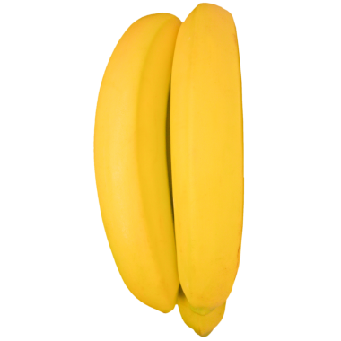 muz meyvesi şeffaf arkaplan üzerinde izole PNG