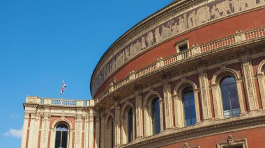 Royal Albert Hall concert room in London, UK clipart