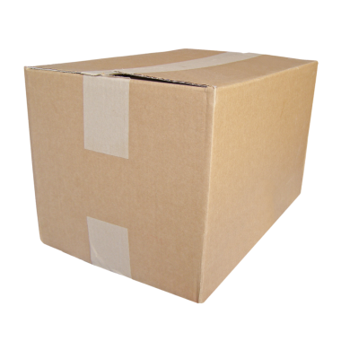 Şeffaf arkaplan PNG üzerinden izole edilmiş postalar için küçük paket kutusu