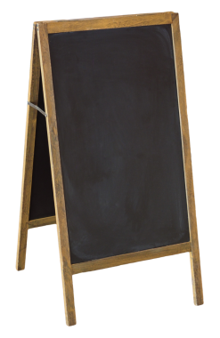 Saydam arkaplan üzerinde izole edilmiş kopyalama alanı olan boş karatahta