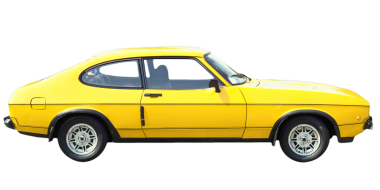 Klasik araba, şeffaf arkaplan PNG üzerinden izole edildi