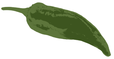 yeşil biber şeffaf arkaplan PNG üzerinde izole