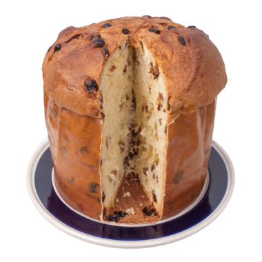 panettone ekmeği şeffaf arkaplan PNG üzerinde izole