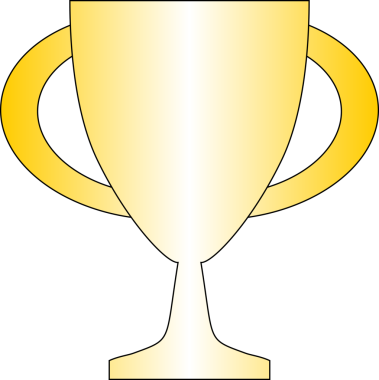 Kazanan kupa şeffaf arkaplan PNG üzerinde izole