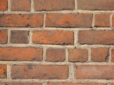 industrial style red brick wall useful as a background