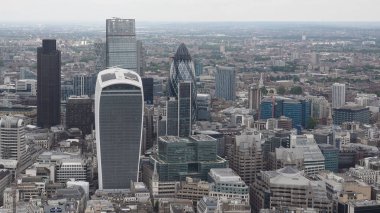 Londra şehrinin hava manzarası, İngiltere