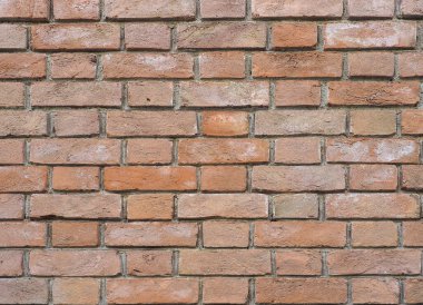 Sanayi tipi kırmızı tuğla duvar arka plan olarak kullanışlı