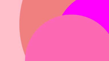 Pembe ve beyaz daireler kopyalama alanı olan kullanışlı bir arkaplan