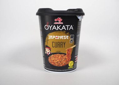 TOKYO, JAPONYA - 13 Kasım 2024: Oyakata Japon körili hazır şehriye