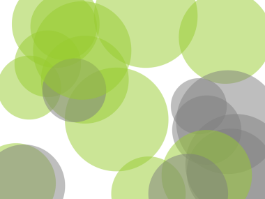 Soyut gri daireler şeffaf PNG sırtı ile örtüşür