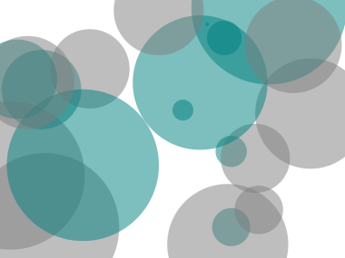 Soyut yeşil daireler şeffaf PNG sırtı ile örtüşür