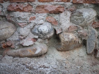 eski tuğla duvar arka plan olarak yararlı