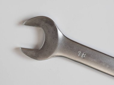Krom vanadyum çelik anahtar anahtarı ölçüsü 18 mm