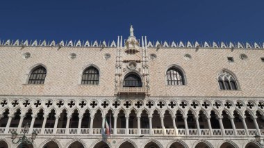 İtalya, Venedik 'te San Marco Meydanı (anlamı St Mark Meydanı)