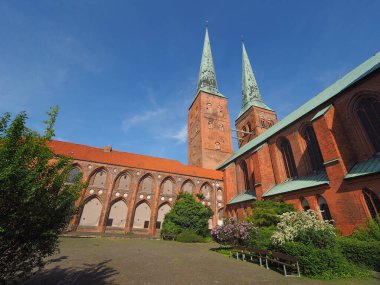 Luebecker Dom Katedrali Luebeck, Almanya