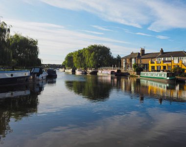 View of River Great Ouse in Ely, UK