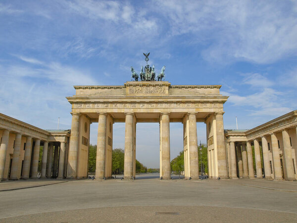 Brandenburger Tor translation Brandenburg Gate in Berlin, Germany