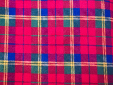 Endüstriyel stil kırmızı mavi ve sarı tartan dokusu arka plan olarak kullanışlı