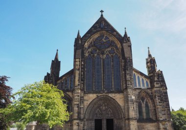 Glasgow Katedrali aka yüksek Kirk veya St Kentigern veya St Mungo Glasgow, İngiltere