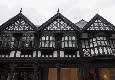 Chester Rows ortaçağ evleri, Chester, İngiltere