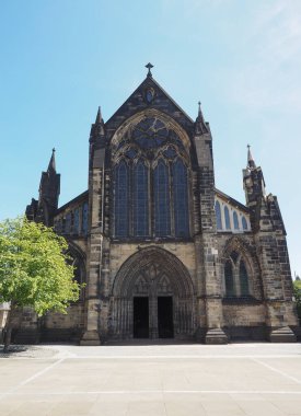 Glasgow Katedrali aka yüksek Kirk veya St Kentigern veya St Mungo Glasgow, İngiltere