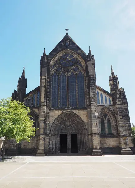 Glasgow Katedrali aka yüksek Kirk veya St Kentigern veya St Mungo Glasgow, İngiltere
