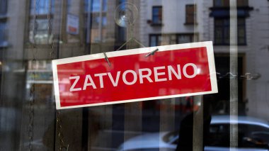 Hırvatça kapalı işaret