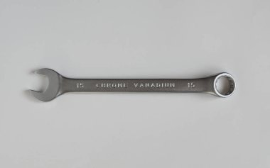 Krom vanadyum çelik anahtar anahtarı ölçüsü 15 mm