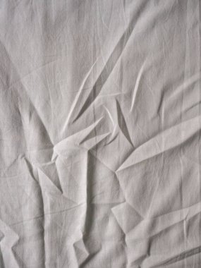 Sanayi tipi beyaz kumaş dokusu arka plan olarak kullanışlı