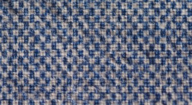 industrial style blue fabric texture useful as a background